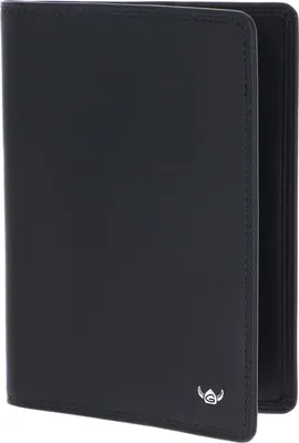 Immagine prodotto di Golden Head Pelle caso di identificazione Polo RFID Protect Reisepasshülle 4453 Schwarz nero