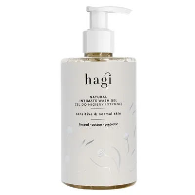 Obrázok produktu pre Hagi Naturalny żel do higieny intymnej Len i Bawełna, 300ml