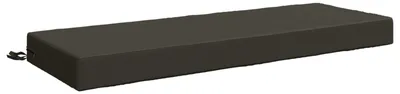 Imagen del producto de Cojín de respaldo SOEST 100% Poliéster Gris antracita