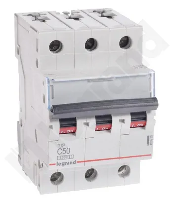Obrázek produktu pro Legrand TX3, Miniaturní obvodový jistič, Typ C, IP20, 240 - 415 V