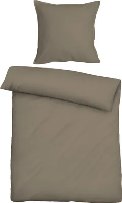 Produktbild von biberna Perkal Bettwäsche 0620500 UNI color: maroon, size: 1x 135x200 cm + 1x 80x80 cm