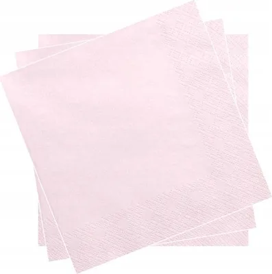 Produktbild von 3-lagige Servietten 20 Stück, Pink (Puderrosa)