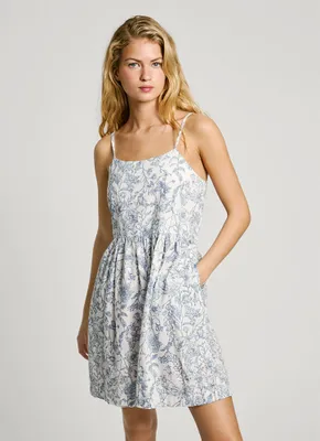 Produktbild von Pepe Jeans Divina Kleid Weiß M Frau Weiß M