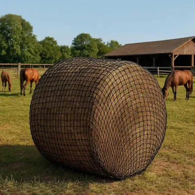 Produktbild von Heunetz für Rundballen, langlebig und bissfest