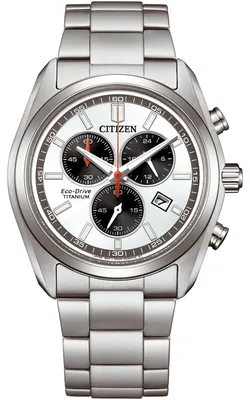 Produktbild von Citizen AT2590-59A Eco-Drive Herrenuhr Solar Chronograph Titan/Silberfarben