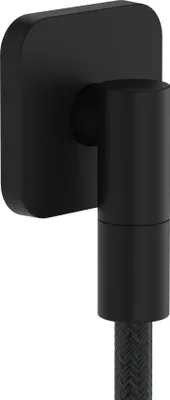 Produktbild von hansgrohe Wandanschluss Axor W. outlet F m Rückflussverh., softsqua, mattschwarz