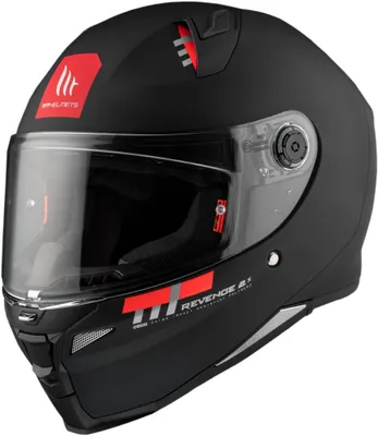 Produktbild von MT REVENGE 2 S SOLID matt schwarz S