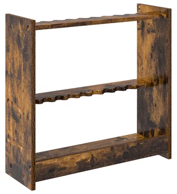 Produktbild von vidaXL Billardqueue-Ständer Holzwerkstoff 60 x 20 x 57 cm Räuchereiche