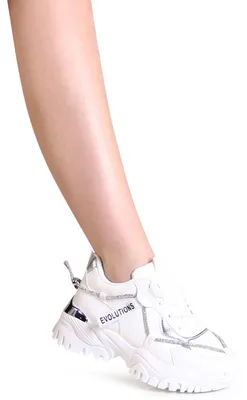 Produktbild von topschuhe24 2824 Damen Plateau Sneaker Turnschuhe Glitzer, Farbe:Weiß, Größe:39 EU