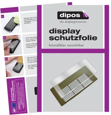 Produktbild von 2x Schutzfolie für Jura Z8 Tropfblech klar Displayschutzfolie Display Schutz