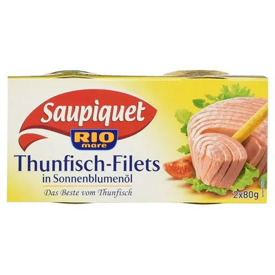 Obrázok produktu pre Saupiquet filé z tuniaka v slnečnicovom oleji v plechovke 80g balenie 2