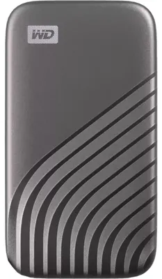 Obrázok produktu pre Western Digital My Passport, 4 TB, USB Typ-C, 3.2 Gen 2 (3.1 Gen 2), 1050 MB/s, Ochrana heslom, Šedá