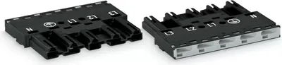 Produktbild von WAGO Stecker;5-polig;Kod. A;schwarz 770-415