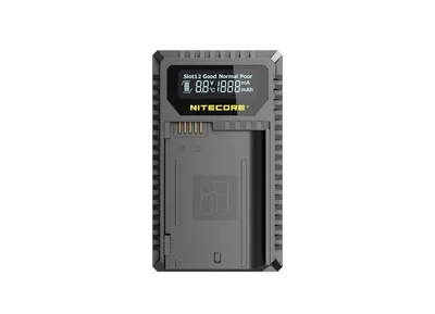 Produktbild von Nitecore UNK2 USB-Ladegerät für Nikon Cameras