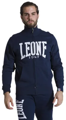 Produktbild von Sweatshirt Herren Leone 1947 Apparel Stehkragen Reißverschluss