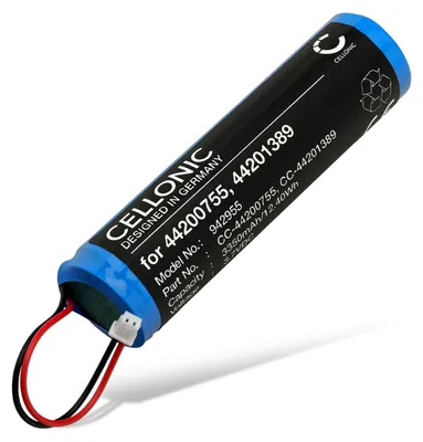 Image de CELLONIC 1x Batterie pour GPS / Navigation Compatible avec Mares ICON Genius, ICON HD, Genius Air, 44200755 - (3350mAh, 3.7V)