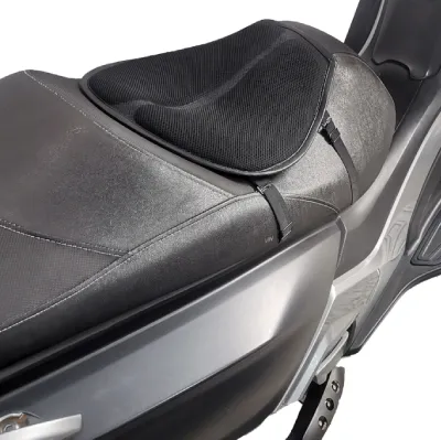 Produktbild von Fuenfschichtiges Sattel-Gel-Sitzkissen, kuehlendes Mesh, atmungsaktives Gewebe, Anti-Vibrations-Zubehoer fuer Motorraeder