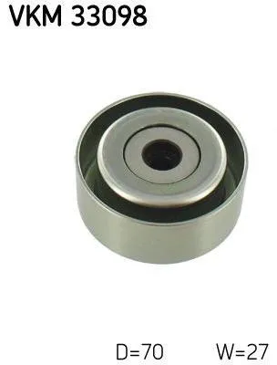 Produktbild von SKF VKM 33098 Umlenkrolle Keilrippenriemen für RENAULT CLIO II (BB0/1/2, CB0/1/2) LAGUNA II Grandtour (KG0/1) LAGUNA II (BG0/1) für CITROËN
