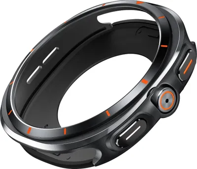 Immagine prodotto di INF Custodia Protettiva in Lega di Zinco per Samsung Galaxy Watch 8 (40mm) Nero Arancione