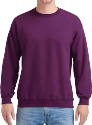 Zdjęcie produktu dla Gildan 18000 | Bluza z okrągłym dekoltem Heavy Blend | Bluza – Kolor: śliwkowy – Rozmiar: XL