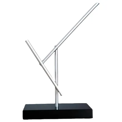 Produktbild von Swinging Sticks Kinetische Skulptur – Kinetische Energie-Skulptur mit Metall schwingenden Stäbchen, Desktop-Spielzeug für entspanntes Pendeln