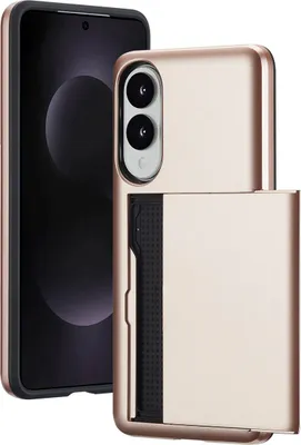 Produktbild von imoshion Backcover mit Kartenfach Samsung Galaxy S25 Edge - Rosé gold