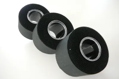 Produktbild von Funktionelles Profi-Sporttape im 3er-Pack, SCHWARZ, randgezackt & mit em Kleber