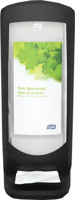 Immagine prodotto di tork 272211 TORK Xpressnap Distributore di tovaglioli SIGNATURE LINE, nero