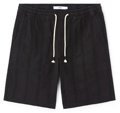 Produktbild von Celio Herren Shorts Lojacqbm, Freizeithose in Größe L, Schwarz, aus 100% Baumwolle