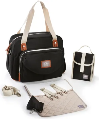 Produktbild von Geneva II Wickeltasche "SMART COLORS" schwarz NEU