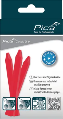 Produktbild von Pica Signierkreide ECO, 11x110 mm Rot 1 Stück