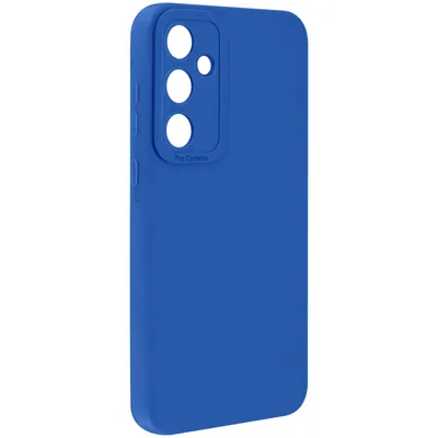 Immagine prodotto di Avizar, Custodia in silicone SoftGlow per Samsung Galaxy A35 5G, fotocamera protetta, blu