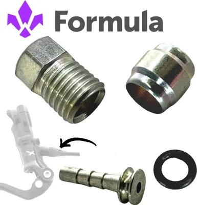 Produktbild von Formula Fahrrad Hydraulik Scheibenbremsen 4tlg Anschluss-Kit