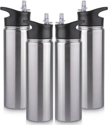 Obrázek produktu pro Izolovaná termoska s dvojitou stěnou, 750 ml, odolná proti úderům, nepropustná, bez BPA, pro sport