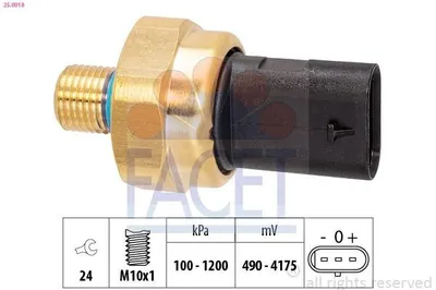 Produktbild von FACET Öldrucksensor 25.0018 passend für MERCEDES-BENZ C-Klasse T-modell (S205)