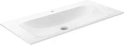 Obrázek produktu pro Umyvadlo na skříňku KEUCO X-Line sanitární keramika bílá 100,7 x 49,4 x 12,8 cm 33170311001