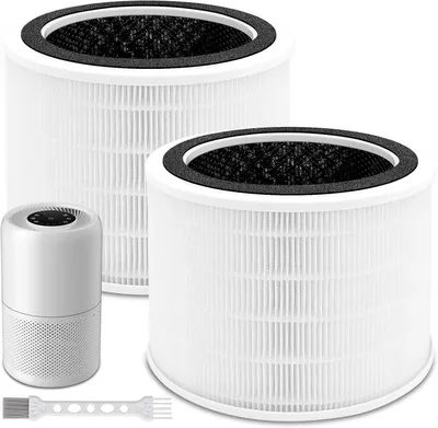 Produktbild von Ersatzfilter 2 Stücke, für Luftreiniger, H13 HEPA, Aktivkohle