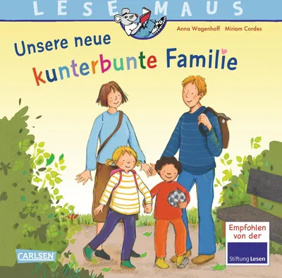 Produktbild von LESEMAUS 170: Unsere neue kunterbunte Familie