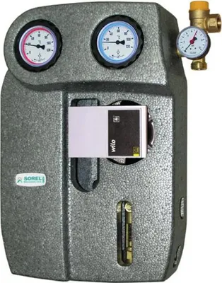 Produktbild von Sorel | Solar Pumpengruppe 2-Strang inkl. Wilo Pumpe | S2-Solar-2 HE