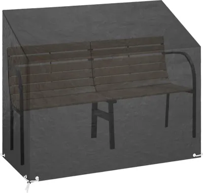 Produktbild von vidaXL Abdeckung für Gartenbank 8 Ösen 160x70x70/88 cm Polyethylen