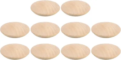 Produktbild von Holzlochstopfen, 20 Stück, 40x35mm Abdeckkappen für Bohrlöcher