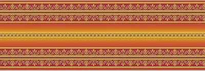 Produktbild von Transparentpapier 115g/qm A4 VE=25 Blatt Bordüren orange