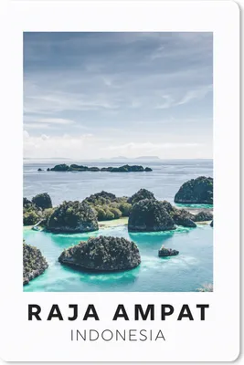 Produktbild von MuchoWow® Mauspad Mousepad Indonesien - Meer - Insel 18x27 cm - Mousepads - Maus Mat - Pad - Mausunterlage