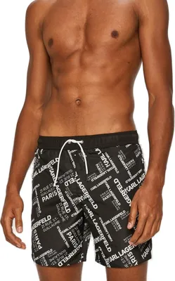 Produktbild von Karl Lagerfeld Beachwear Herren TASCHE Schwarz KL20MBM08_F72AE87_NEROBLACK : Größe - S Größe: S