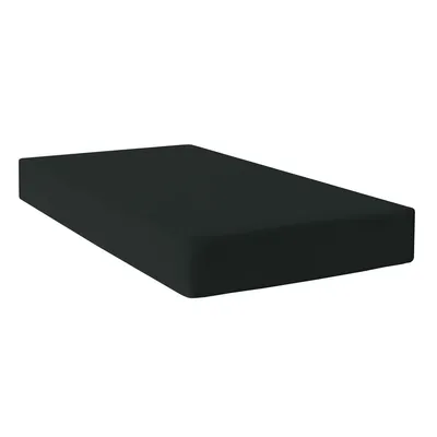Image de Drap-housse HappyFriday Noir 160 x 200 x 32 cm