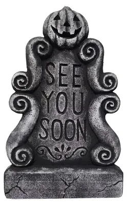 Productafbeelding van Clayre & Eef Halloween-decoratie, wit, kunststof