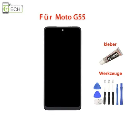Produktbild von Für Motorola Moto G55 XT2435 LCD Display Bildschirm Touchscreen