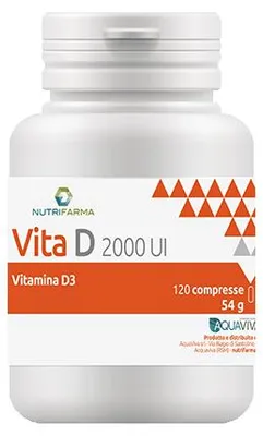 Imagen del producto de Vitamina D 2000 UI, 120 comprimidos