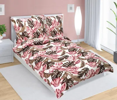 Obrázek produktu pro Povlečení krepové - Růžová - 140x200, 70x90