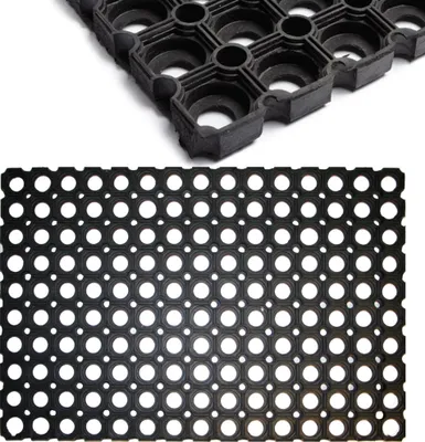 Produktbild von Fußmatte Türmatte Gummimatte Haustürmatte Schmutzfangmatte Fußabtreter 40x60 cm